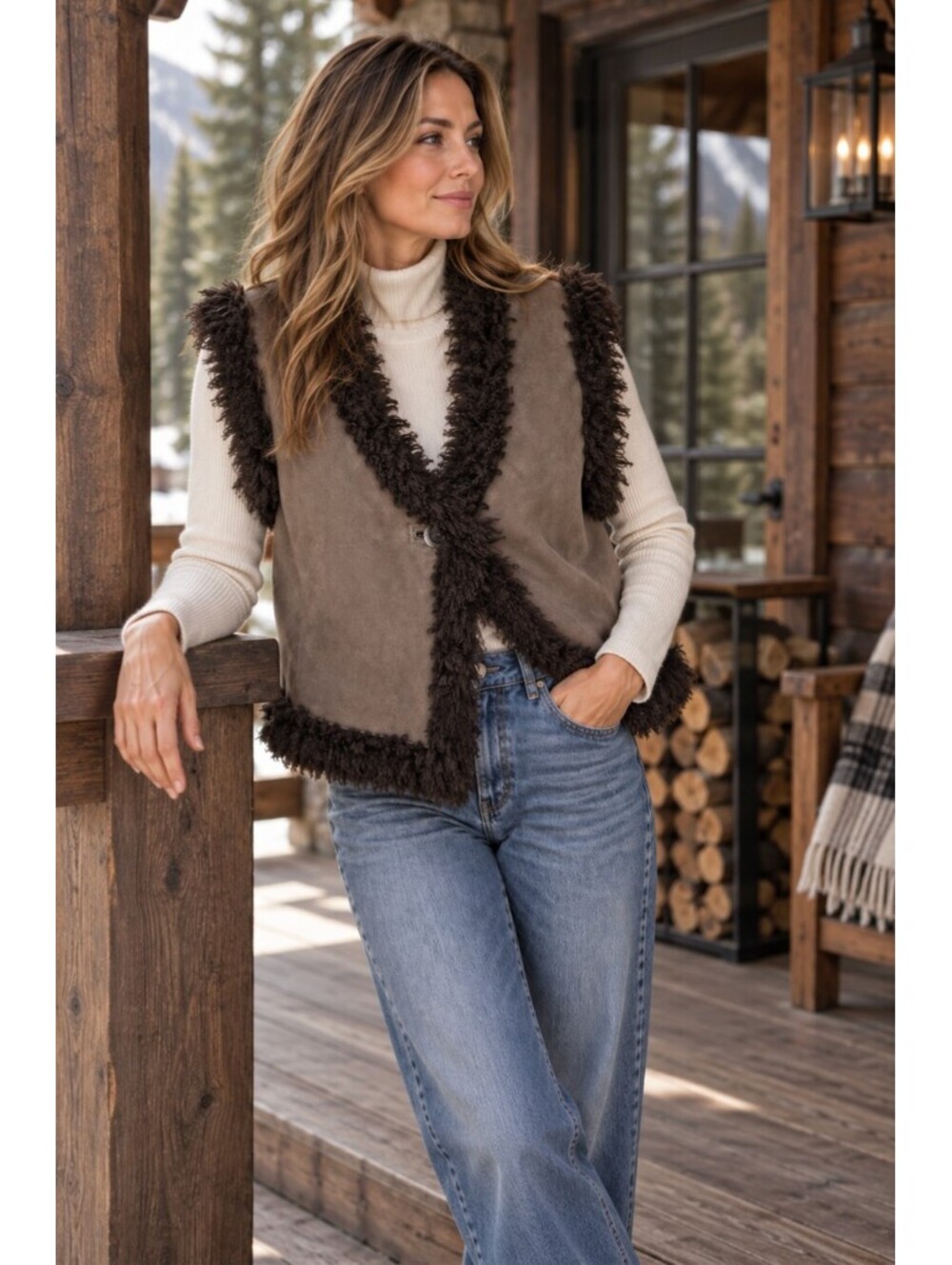 Cotelac Lamb Leather vest